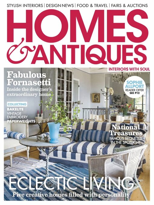 Cover image for Homes & Antiques